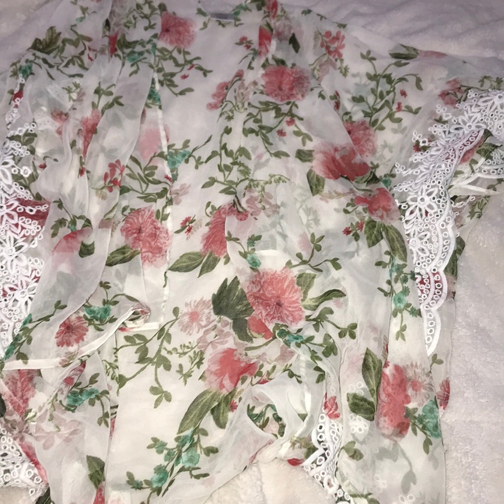 Floral cover up